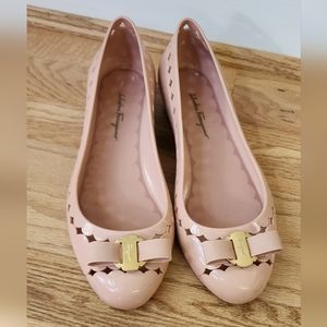 Salvatore Ferragamo Rubber Flats